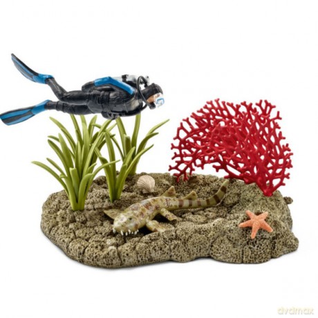 SCHLEICH Nurek w rafie koralowej [FIGURKA]