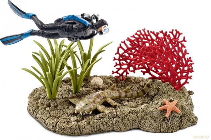 SCHLEICH Nurek w rafie koralowej [FIGURKA]