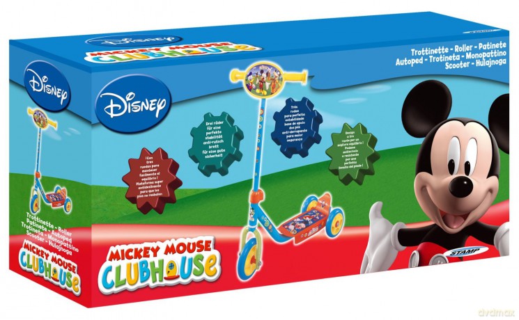 STAMP Hulajnoga 3 kołowa Mickey