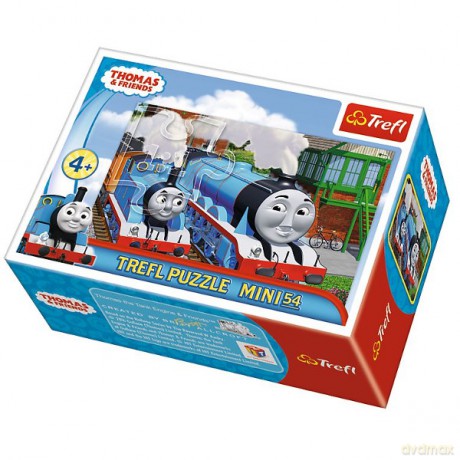 TREFL 54 el. Mini 40 szt. Przygody Tomka Tomek i Przyjaciele (54148) [PUZZLE]