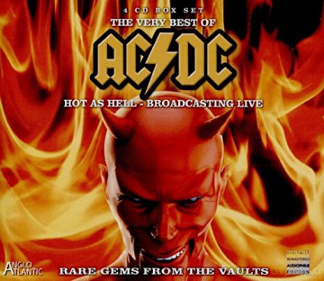 AC/DC: The Very Best of AC/DC: Hot as Hell - Broadcasting Live in the Bon Scott Era 1977-1979 [4CD]