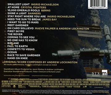The Space Between Us soundtrack (Między Nami Kosmos) (Andrew Lockington) [CD]