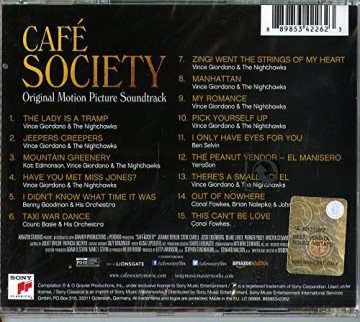 Cafe Society soundtrack (Śmietanka towarzyska) [CD]