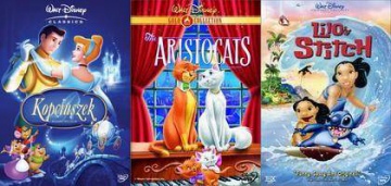 Kolekcja Disneya dla dziewczynek: Kopciuszek, Aryskotraci, Lilo i Stich [3DVD]