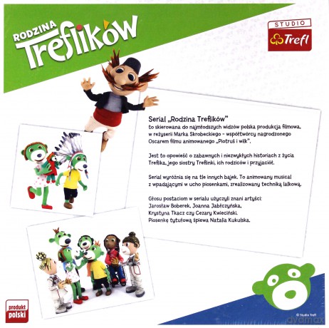 TREFL 4w1 Przygody Treflików [PUZZLE]