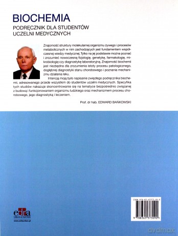 Biochemia. Podręcznik dla studentów uczelni medycznych - E. Bańkowski [KSIĄŻKA]