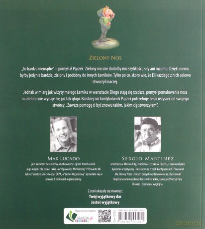 Chcę mieć zielony nos - Max Lucado [KSIĄŻKA]
