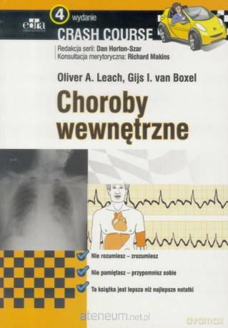 Crash Course. Choroby wewnętrzne - O.A. Leach, G.I. van Boxel [KSIĄŻKA]
