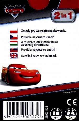 Czarny Piotruś/Memo - Cars [KARTY]