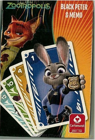 Czarny Piotruś/Memo - Zootropolis [KARTY]