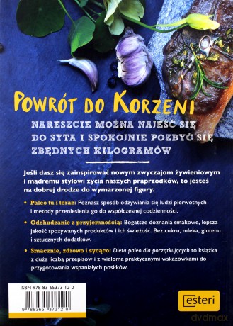 Dieta paleo dla początkujących - E. Lange [KSIĄŻKA]