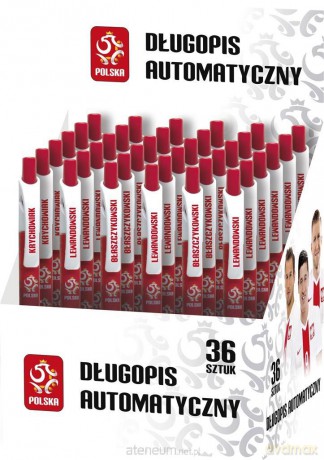 Długopis automatyczny PZPN (36 szt)