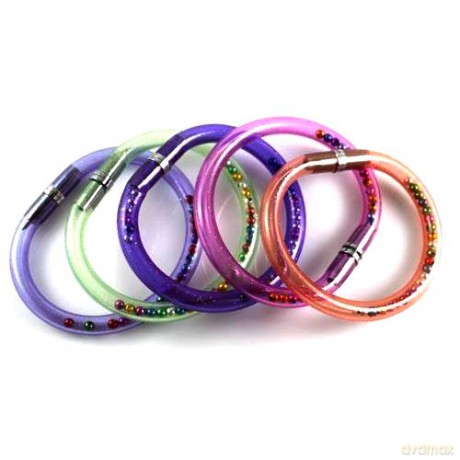 Długopis bransoletka transparent (30 szt)