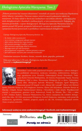 Ekologiczna apteczka warzywna (Tom 2) - Zbigniew Przybylak [KSIĄŻKA]