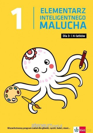 Elementarz inteligentnego malucha 3-4 lat cz. 1 [KSIĄŻKA]