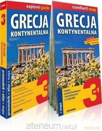 Explore!guide Grecja kontynentalna 3w1 Przewodnik [KSIĄŻKA]