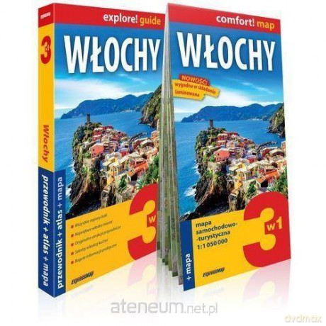 Explore!guide Włochy 3w1 Przewodnik [KSIĄŻKA]