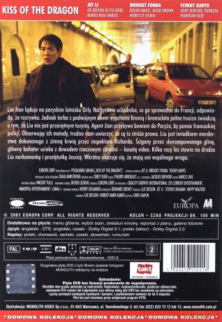 Pocałunek smoka [DVD]