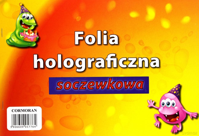 Folia holograficzna A4 soczewkowa