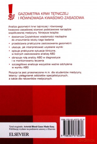 Gazometria krwi tętniczej - Alan G. Japp, Iain A.M. Hennessey [KSIĄŻKA]