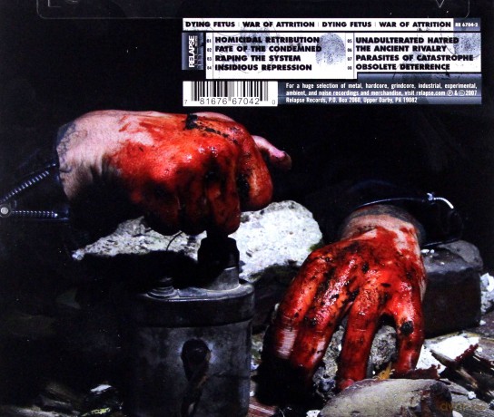 Dying Fetus: War Of Attrition [CD]