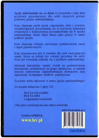 Język niderlandzki na co dzień [KSIĄŻKA   CD]