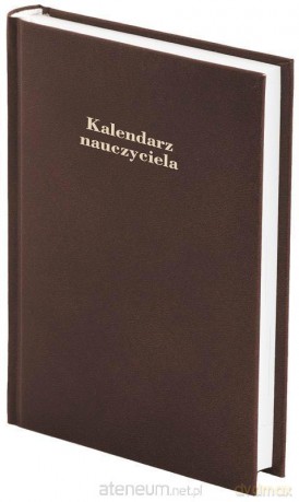 Kalendarz Nauczyciela A5 2016/2017 Albit brąz [KALENDARZ]