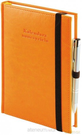 Kalendarz Nauczyciela A5 2016/2017 Nebraska pomarańczowy [KALENDARZ]
