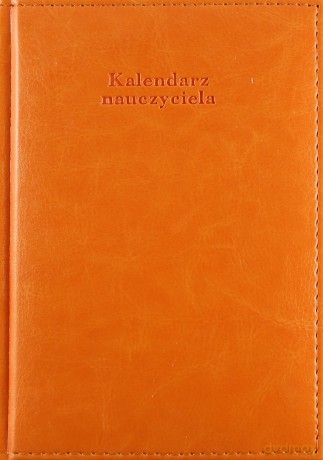 Kalendarz Nauczyciela B6 2016/2017 Nebraska pomarańcz [KALENDARZ]