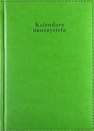 Kalendarz Nauczyciela B6 2016/2017 Nebraska seledyn [KALENDARZ]
