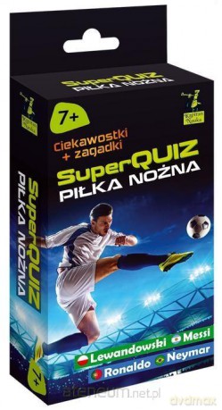Kapitan Nauka SuperQuiz Piłka nożna [KSIĄŻKA]