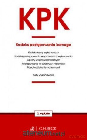 Kodeks postępowania karnego [KSIĄŻKA]