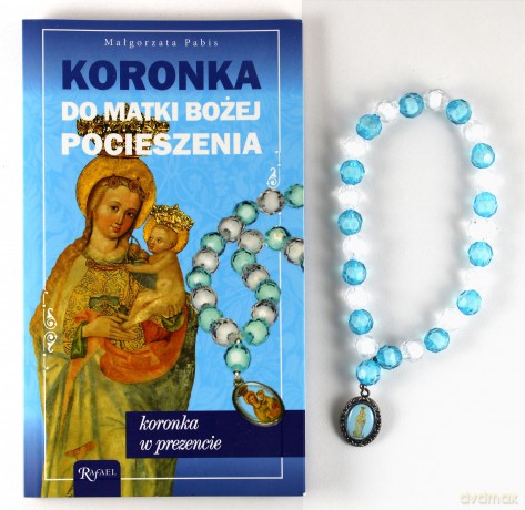 Koronka Matki Bożej Pocieszenia + różaniec - Małgorzata Pabis [KSIĄŻKA]