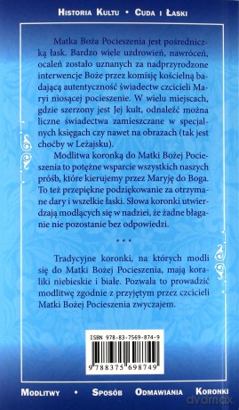 Koronka Matki Bożej Pocieszenia + różaniec - Małgorzata Pabis [KSIĄŻKA]