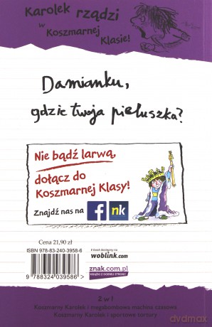 Koszmarny Karolek. Megabombowe wyczyny sportowe - Francesca Simon [KSIĄŻKA]