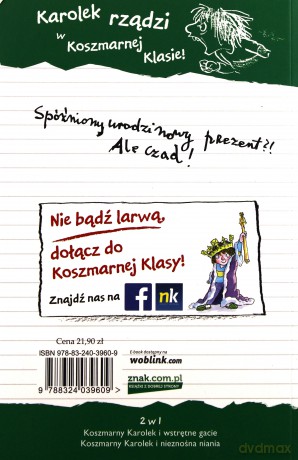 Koszmarny Karolek. Nieznośne gacie - Francesca Simon [KSIĄŻKA]