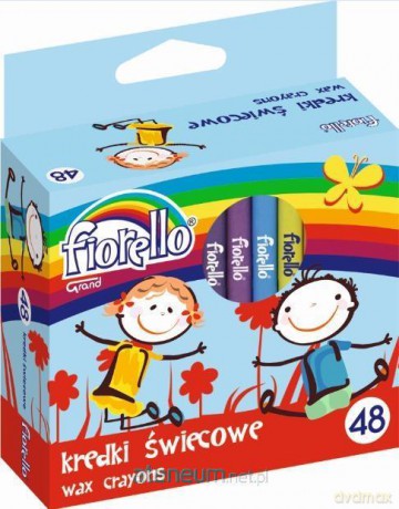 Kredki świecowe 48 kolory