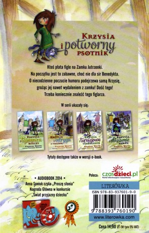 Krzysia i potworny psotnik - Frances Watts [KSIĄŻKA]