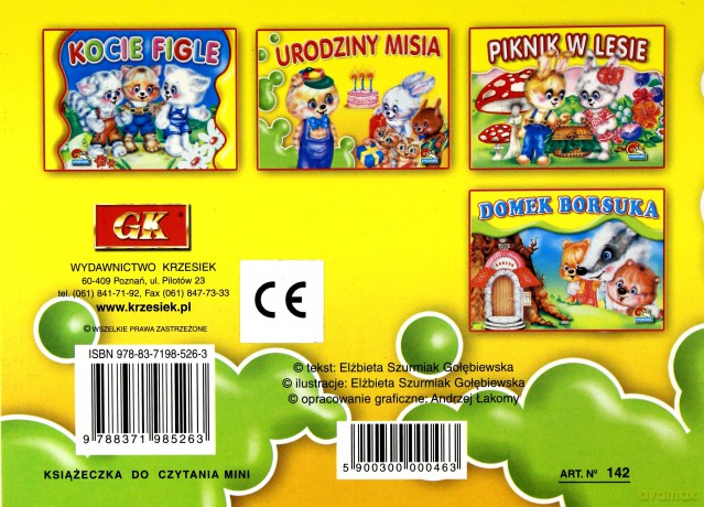 Książeczka do czytania MINI [KSIĄŻKA]