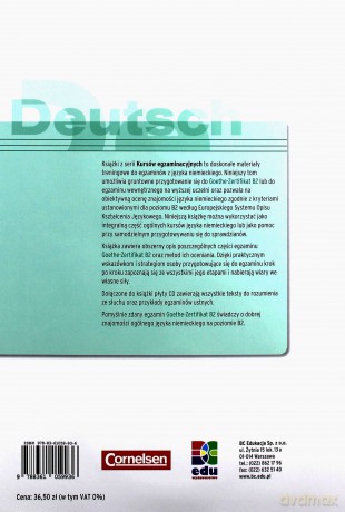 Kurs egzaminacyjny. Język niemiecki B2 - Roland Dittrich [KSIĄŻKA]