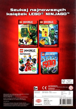 LEGO Ninjago. Zadanie: Naklejanie! [KSIĄŻKA]