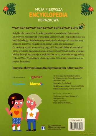 Moja pierwsza encyklopedia obrazkowa - Jan Kallwejt [KSIĄŻKA]