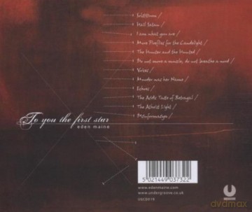 Eden Maine: To You The First Star [CD]