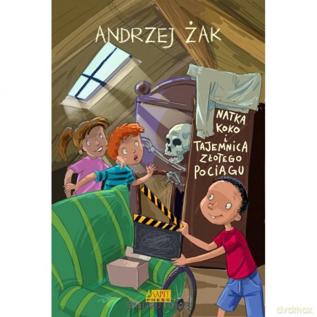 Natka, Koko i tajemnica złotego pociągu - Andrzej Żak [KSIĄŻKA]