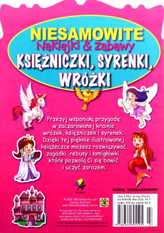 Niesamowite księżniczki, syrenki, wróżki [KSIĄŻKA]