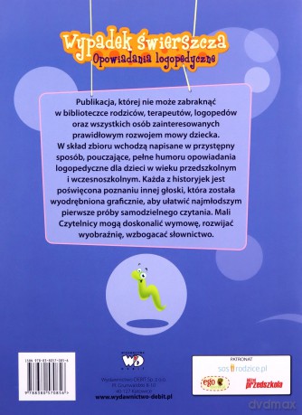Opowiadania logopedyczne. Wypadek świerszcza - Katarzyna Michalec [KSIĄŻKA]