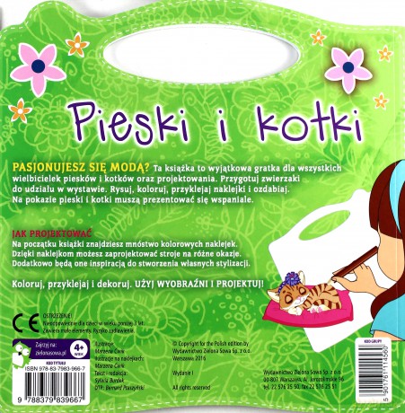 Pieski i kotki na pokazie mody [KSIĄŻKA]