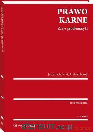 Prawo karne. Zarys problematyki - Jerzy Lachowski, Andrzej Marek [KSIĄŻKA]