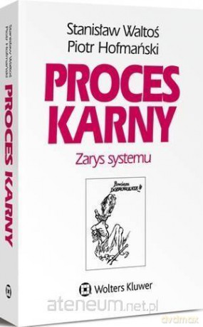 Proces karny. Zarys systemu - Piotr Hofmański, Stanisław Waltoś [KSIĄŻKA]