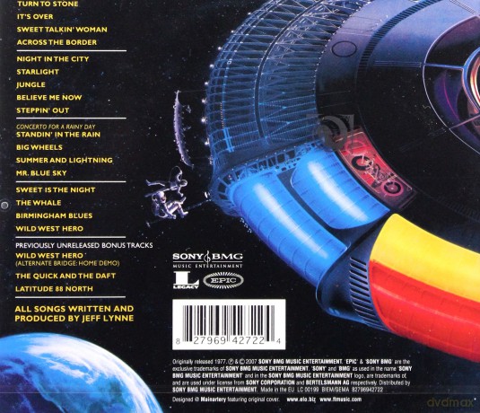 Electric Light Orchestra (ELO): Out Of The Blue [CD]